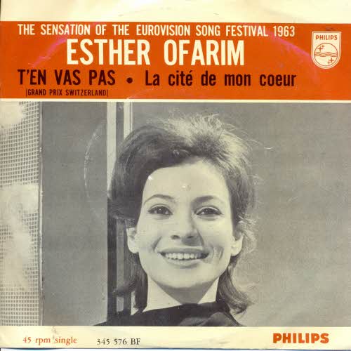 Ofarim Esther - T'en vas pas (EUROV. 1963)