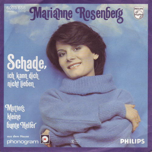 Rosenberg Marianne - Schade, ich kann dich nicht lieben