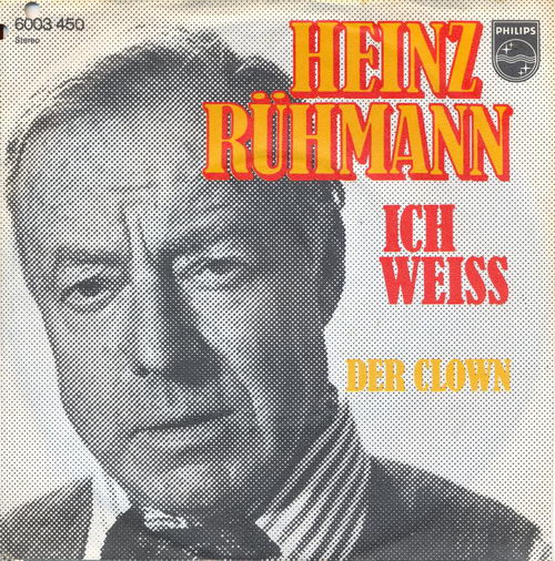 Rhmann Heinz - Ich weiss / Der Clown