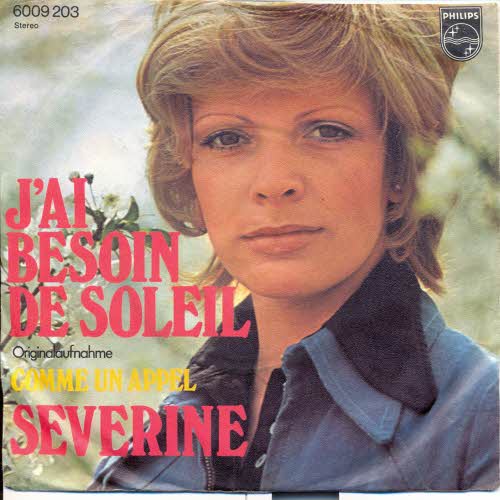 Severine - J'ai besoin de soleil