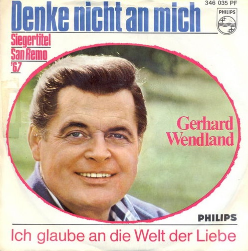 Wendland Gerhard - Denke nicht an mich