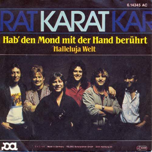 Karat - Hab`den Mond mit der Hand berhrt