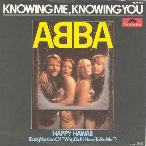 Abba - Knowing me, knowing you (CH)