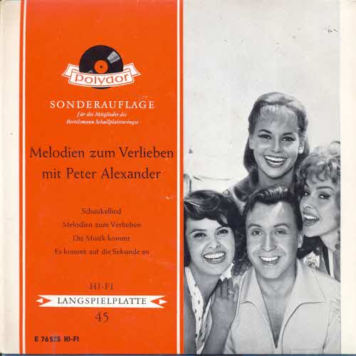 Alexander Peter - Melodien zum verlieben (EP)