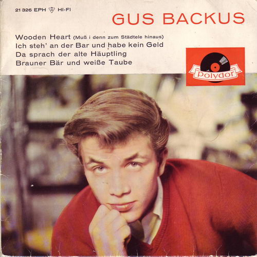 Backus Gus - Wooden Heart (EP)
