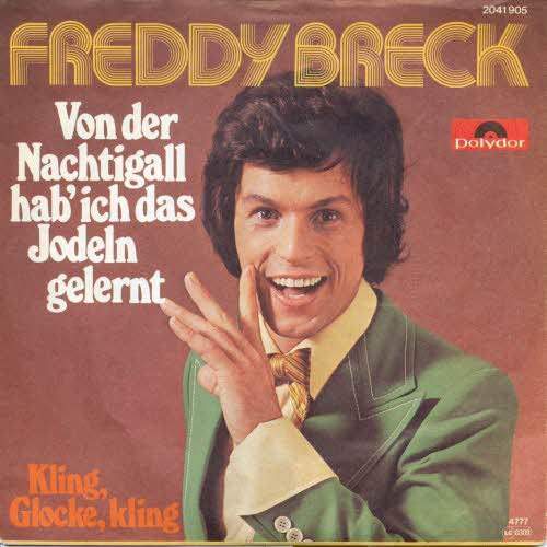 Breck Freddy - Von der Nachtigall hab' ich das Jodeln gelernt