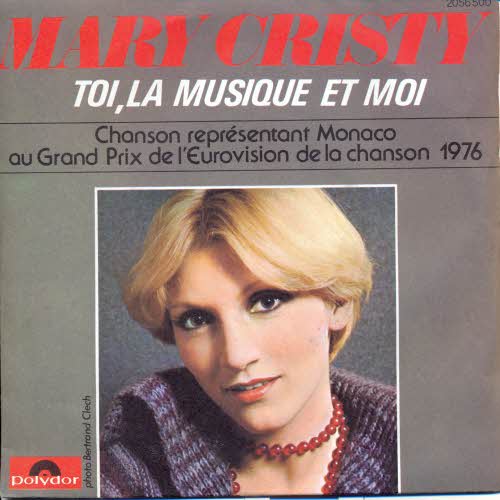 Cristy Mary - Eurovison 1976 - Titel fr Monaco