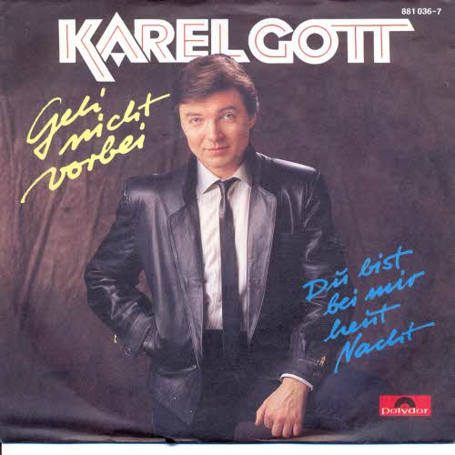 Gott Karel - Geh' nicht vorbei (nur Cover)