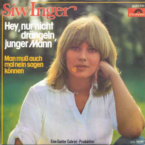 Inger Siw - Hey, nur nicht drngeln, junger Mann