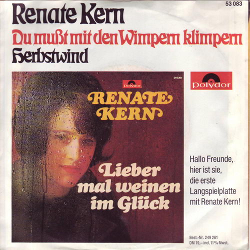 Kern Renate - Du musst mit den Wimpern klimpern