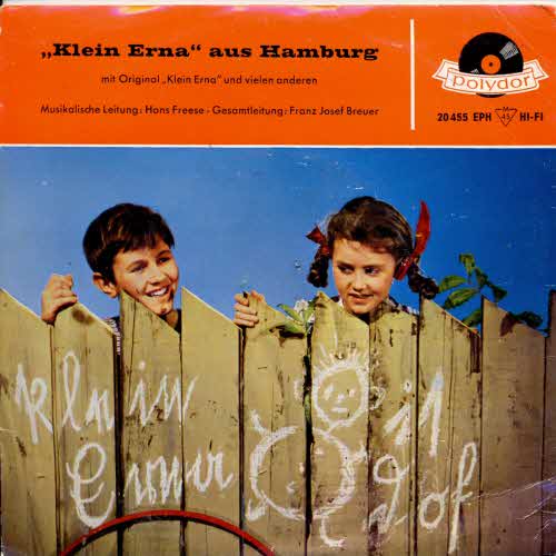 Klein Erna - aus Hamburg (EP - oranges Cover)