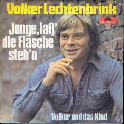 Lechtenbrink Volker - Junge, lass die Flasche stehen