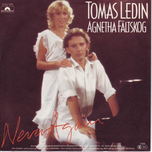 Ledin Tomas & Agnetha Fltskog - Never again