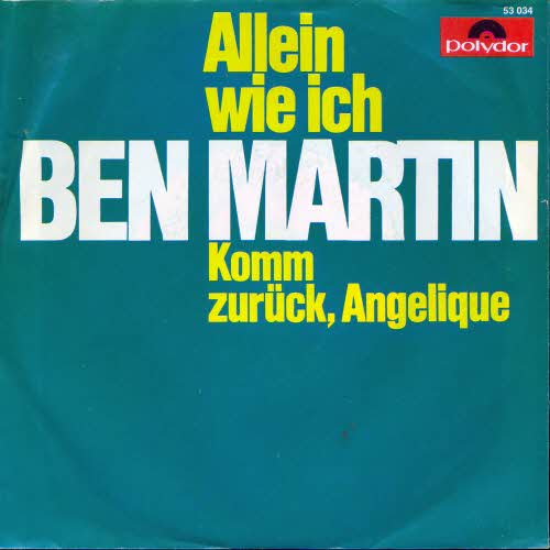Martin Ben - Allein wie ich