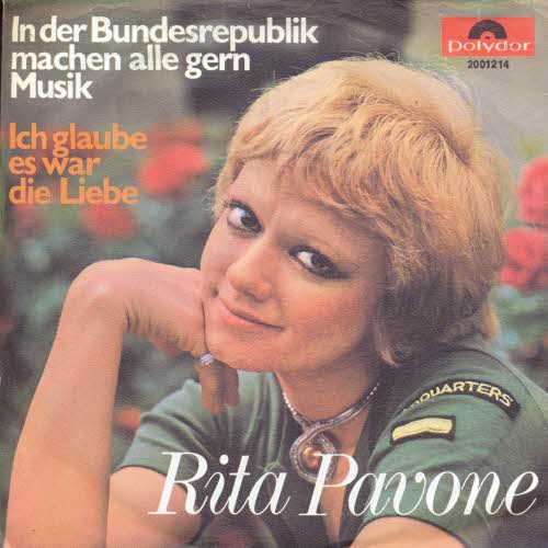 Pavone Rita - In der Bundesrepublik machen alle... (nur Cover)