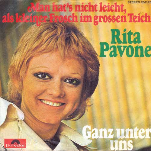 Pavone Rita - Man hat's nicht leicht, als kleiner...(nur Cover)