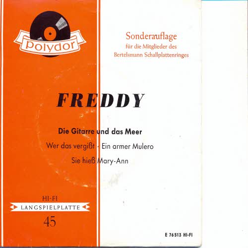 Quinn Freddy - Freddy (EP-Sonderauflage)