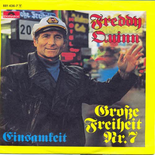 Quinn Freddy - Grosse Freiheit Nr. 7 (nur Cover)