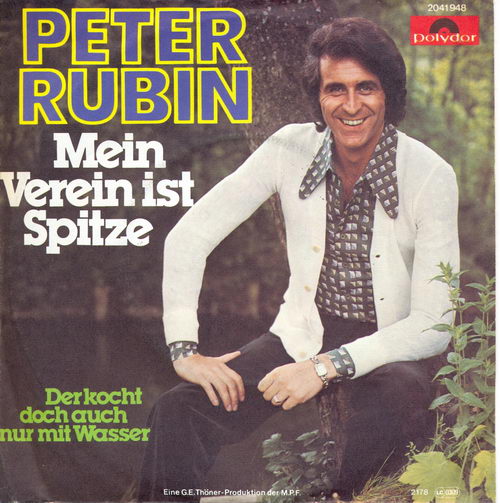 Rubin Peter - Mein Verein ist Spitze (nur Cover)