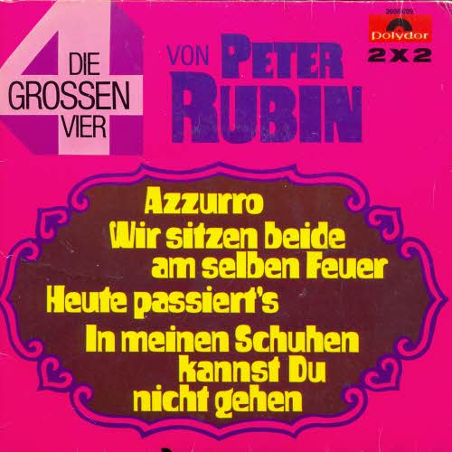 Rubin Peter - Die grossen Vier (2x2)