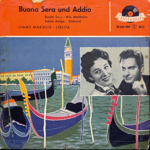 Makulis Jimmy - Buona sera und Addio (EP - nur Cover)