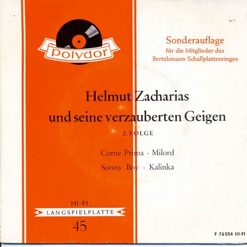 Zacharias Helmut - und seine verzauberten Geigen (EP)