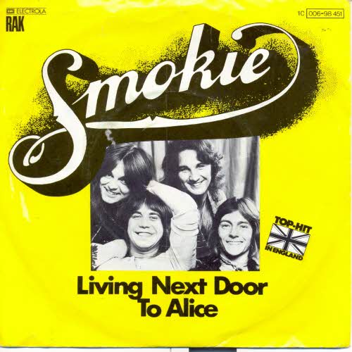 Smokie - Living next door to Alice