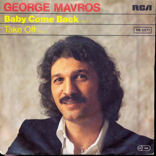 Mavros George - Baby come back