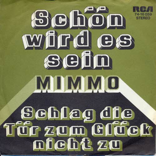 Mimmo - Schn wird es sein (PROMO)