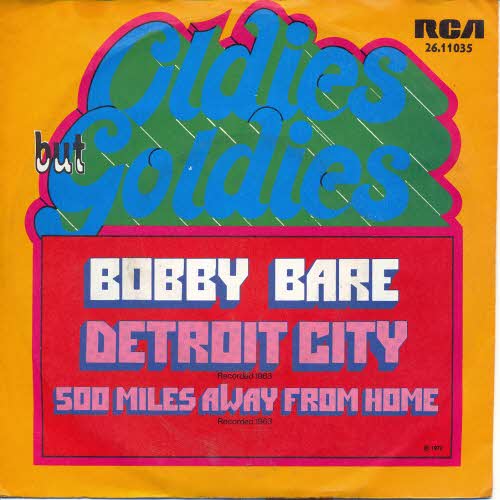 Bare Bobby - 2 seiner grössten Hits (RI-Oldies but goldies)