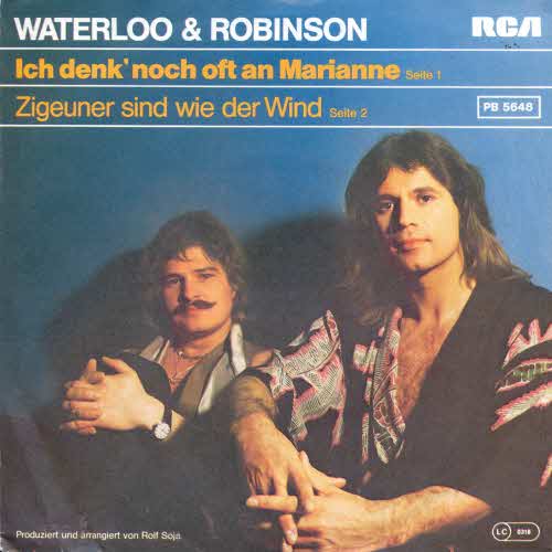 Waterloo & Robinson - Ich denk' noch oft an Marianne