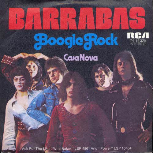 Barrabas - Boggie Rock