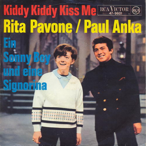 Pavone Rita & Anka Paul - Kiddy kiddy kiss me