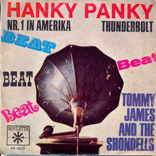 James Tommy & Shondells - Hanky Panky