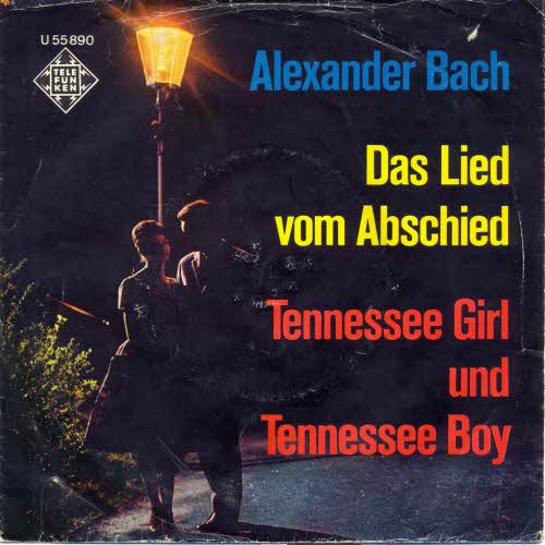 Bach Alexander - Das Lied vom Abschied (nur Cover)