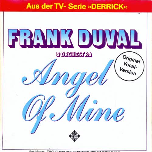 Duval Frank - Angel of mine