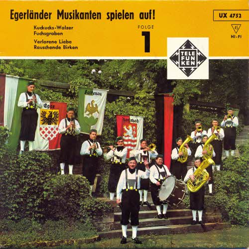 Egerländer Musikanten - spielen auf ! - Nr. 1 (EP)