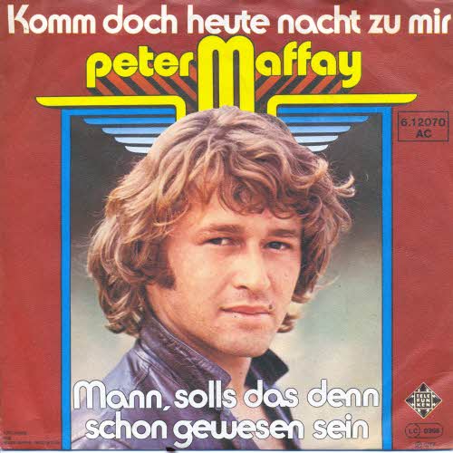 Maffay Peter - Komm doch heute nacht zu mir (nur Cover)