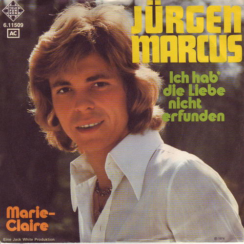 Marcus Jürgen - Ich hab' die Liebe nicht erfunden (nur Cover)