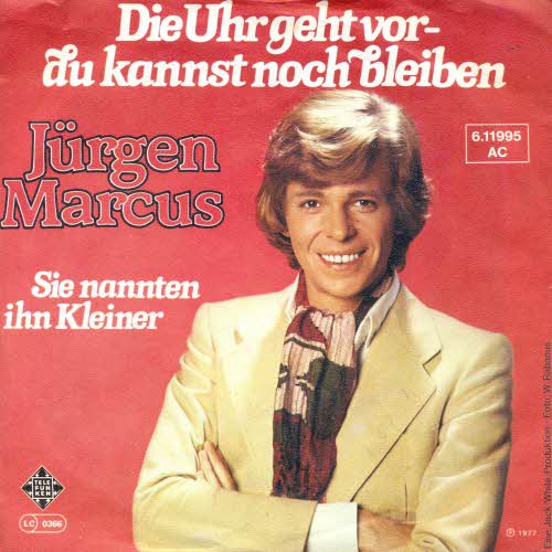 Marcus Jürgen - Die Uhr geht vor - du kannst noch...(nur Cover)