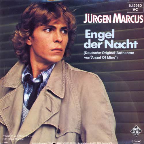 Marcus Jürgen - Frank Duval-Coverversion (nur Cover)