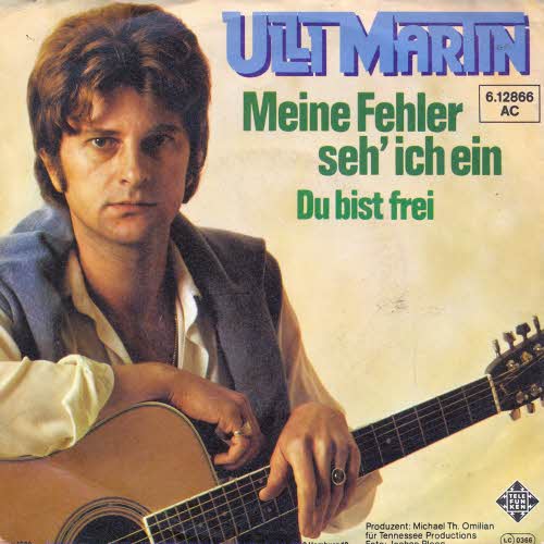 Martin Ulli - Meine Fehler seh' ich ein (nur Cover)