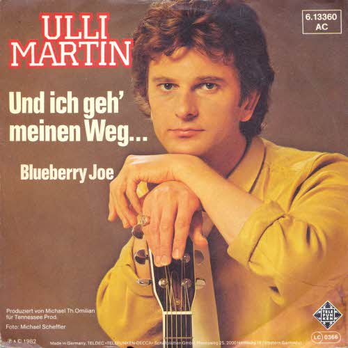 Martin Ulli - Und ich geh' meinen Weg..... (nur Cover)