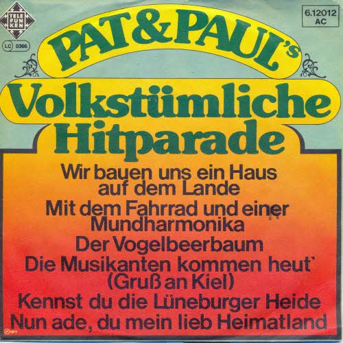 Pat & Paul - Volkstmliche Hitparade