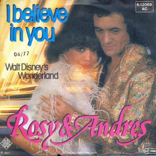Rosy & Andres - I believe in you