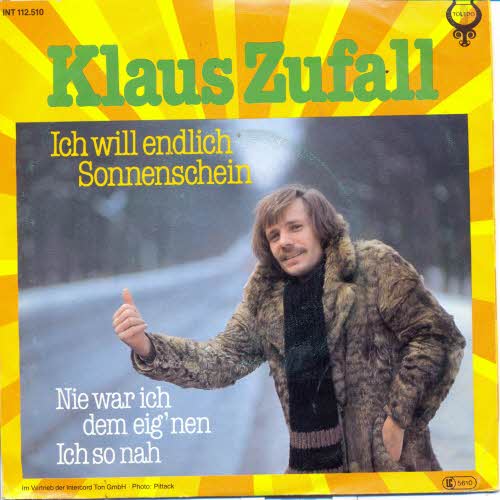 Zufall Klaus - Ich will endlich Sonnenschein