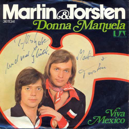 Martin & Torsten - Donna Manuela (+Autogramme mit Widmung)