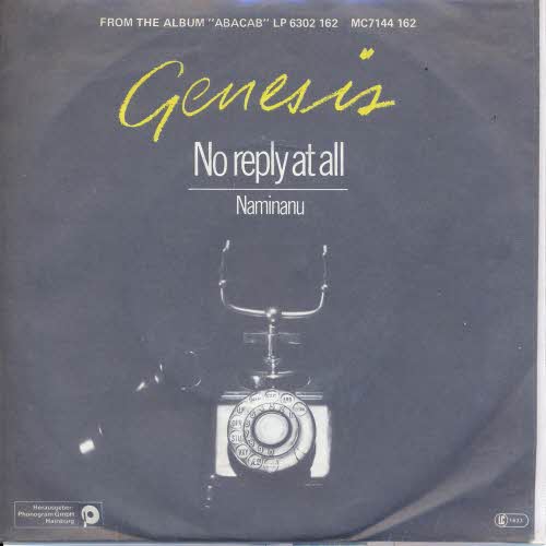 Gensesis - No reply at all