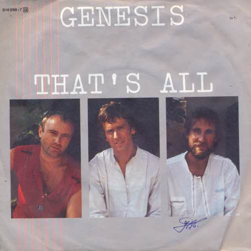 Genesis - That's all