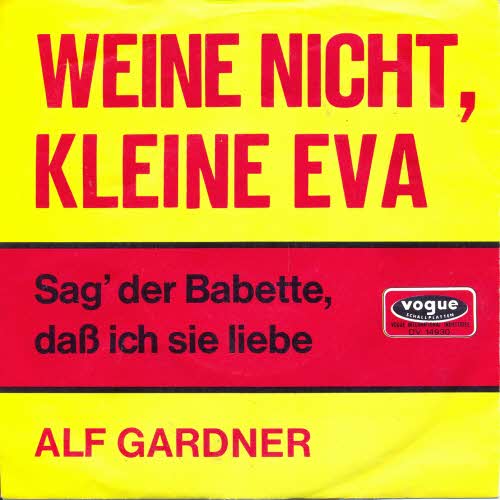 Gardner Alf - Weine nicht, kleine Eva